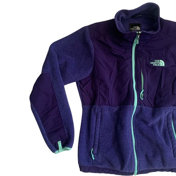 The North Face Women's Size M Denali Fleece Full Zip Purple Polartic Jacket - Picture 8 of 16